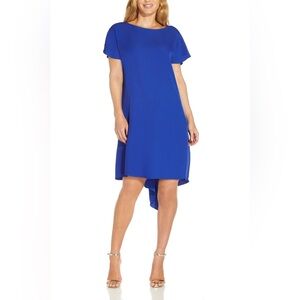 Adrianna Papell Royal Blue High Low Dress
